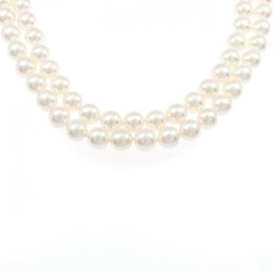 Tasaki Akoya Pearl Silver Necklace